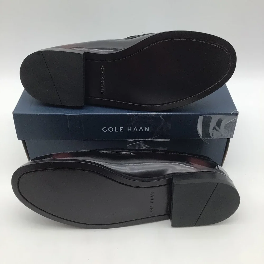 Cole Haan Mens Pinch Penny Loafers Leather Dress Shoes 03504 Size 9 E NEW